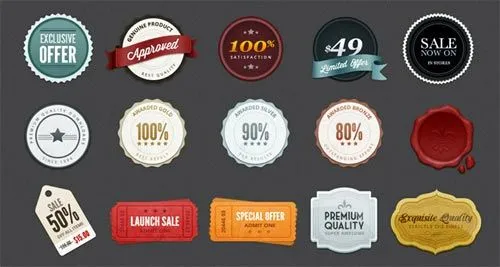 Descarga paquete de etiquetas en PSD para sitios web | portafolio blog Descarga paquete de etiquetas en PSD para sitios web | portafolio blog