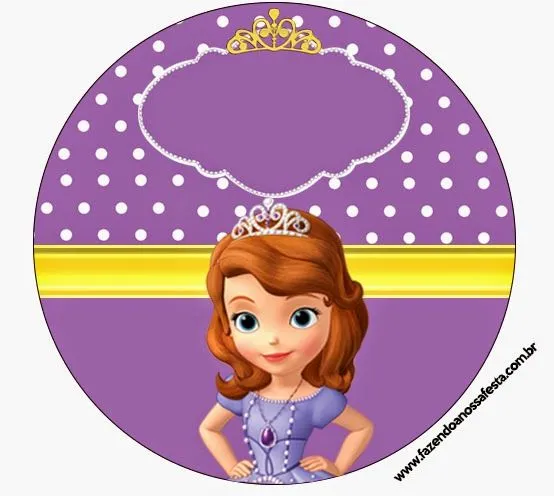 Etiquetas de Princesa Sofía, para Candy Bar, para Imprimir Gratis ... Etiquetas de Princesa Sofía, para Candy Bar, para Imprimir Gratis ...