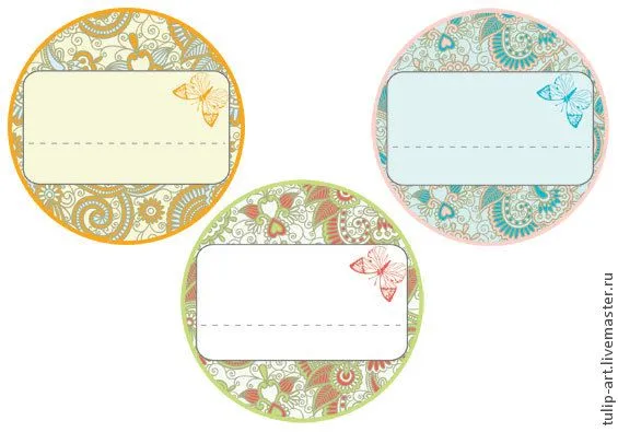 Etiquetas para los regalos de Navidad - Guía de MANUALIDADES