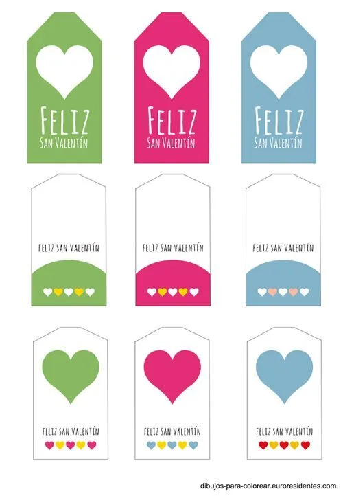 etiquetas San Valentin para imprimir | Manualidades San Valentín ... etiquetas San Valentin para imprimir | Manualidades San Valentín ...