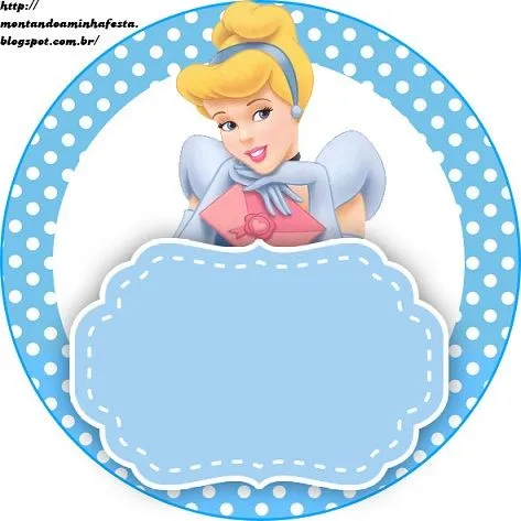 Etiquetas Stickers de Cinderella | Kits para imprimir gratis Etiquetas Stickers de Cinderella | Kits para imprimir gratis
