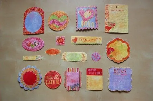 Etiquetas y Tarjetas Decorativas- Summer Love | How Nice Project! Etiquetas y Tarjetas Decorativas- Summer Love | How Nice Project!