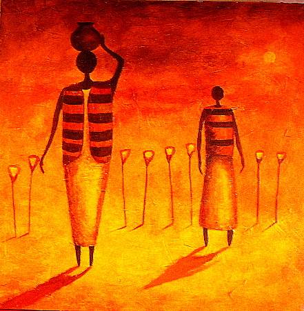 etnico abstracto J.R. Hellman - Artelista.com