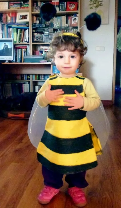 Como hacer disfraz de abeja maya - Imagui