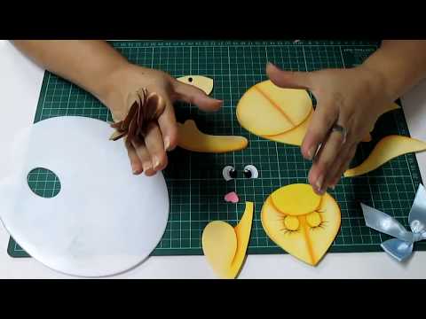 Conejito Pascua en Foami, Goma Eva, Microporoso - YouTube Conejito Pascua en Foami, Goma Eva, Microporoso - YouTube