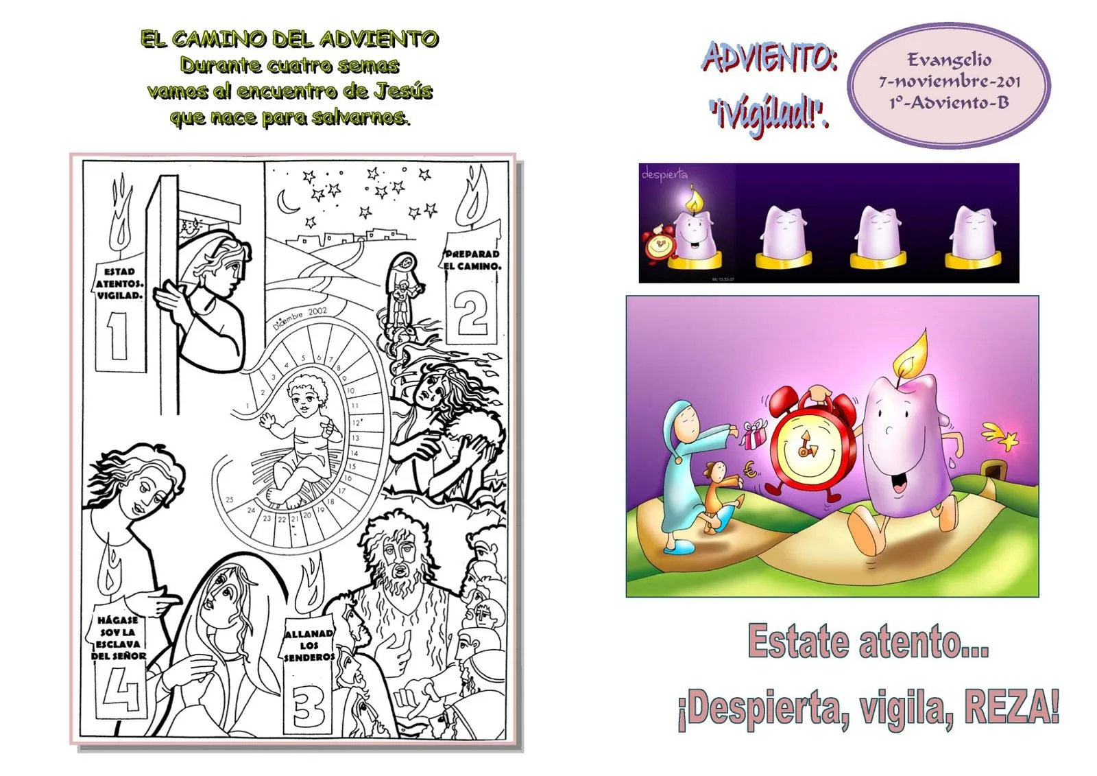 Evangelio de Domingo: 27 de noviembre de 2011 ~ Catequesis de la ...