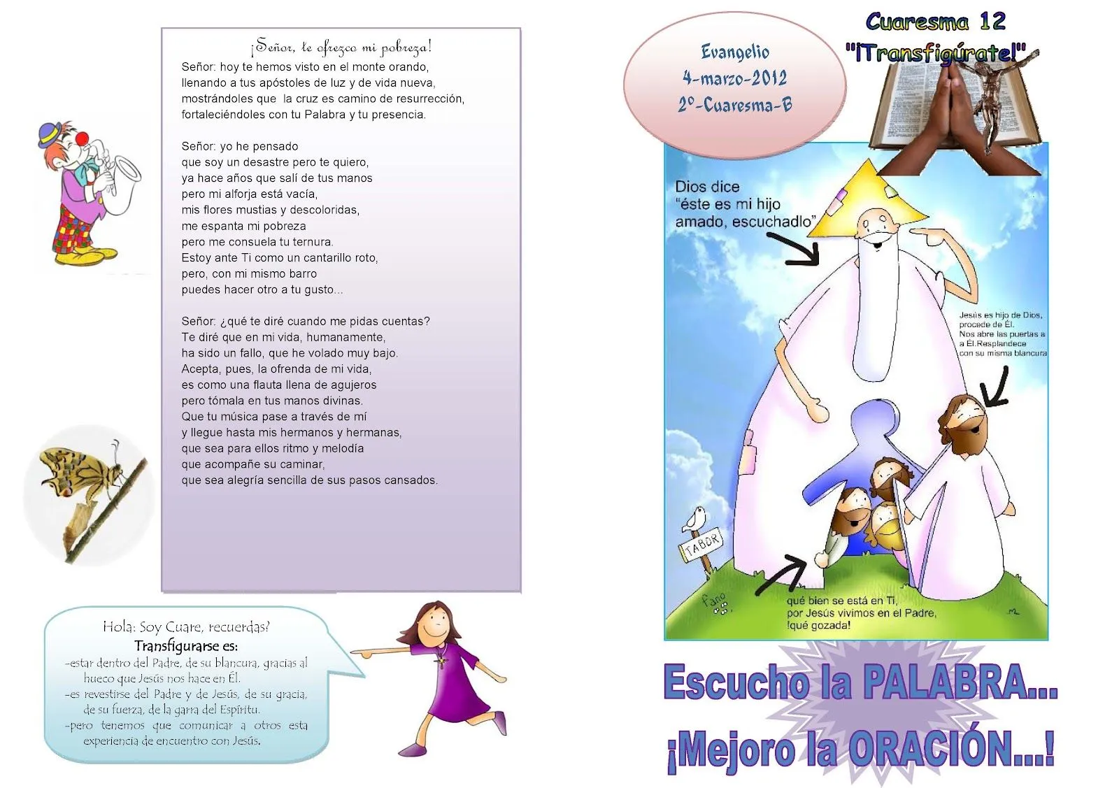 Evangelio del Domingo: 4 de marzo de 2012 ~ Catequesis de la ... Evangelio del Domingo: 4 de marzo de 2012 ~ Catequesis de la ...