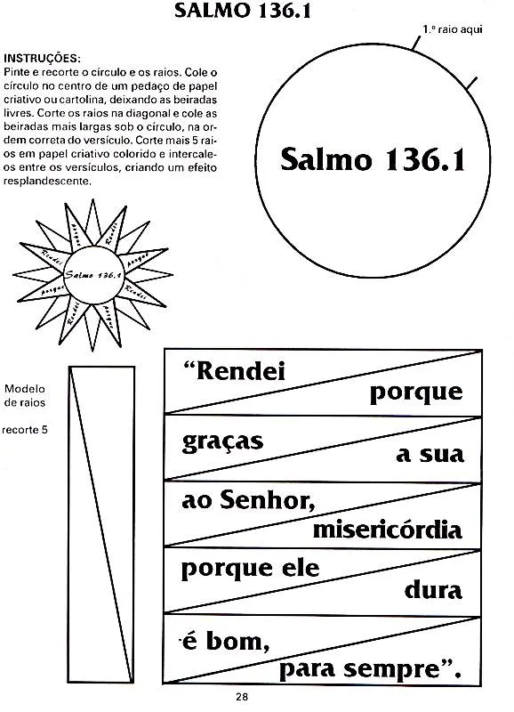 Evangeliza!: imagens de versiculos biblicos, atividades com ...