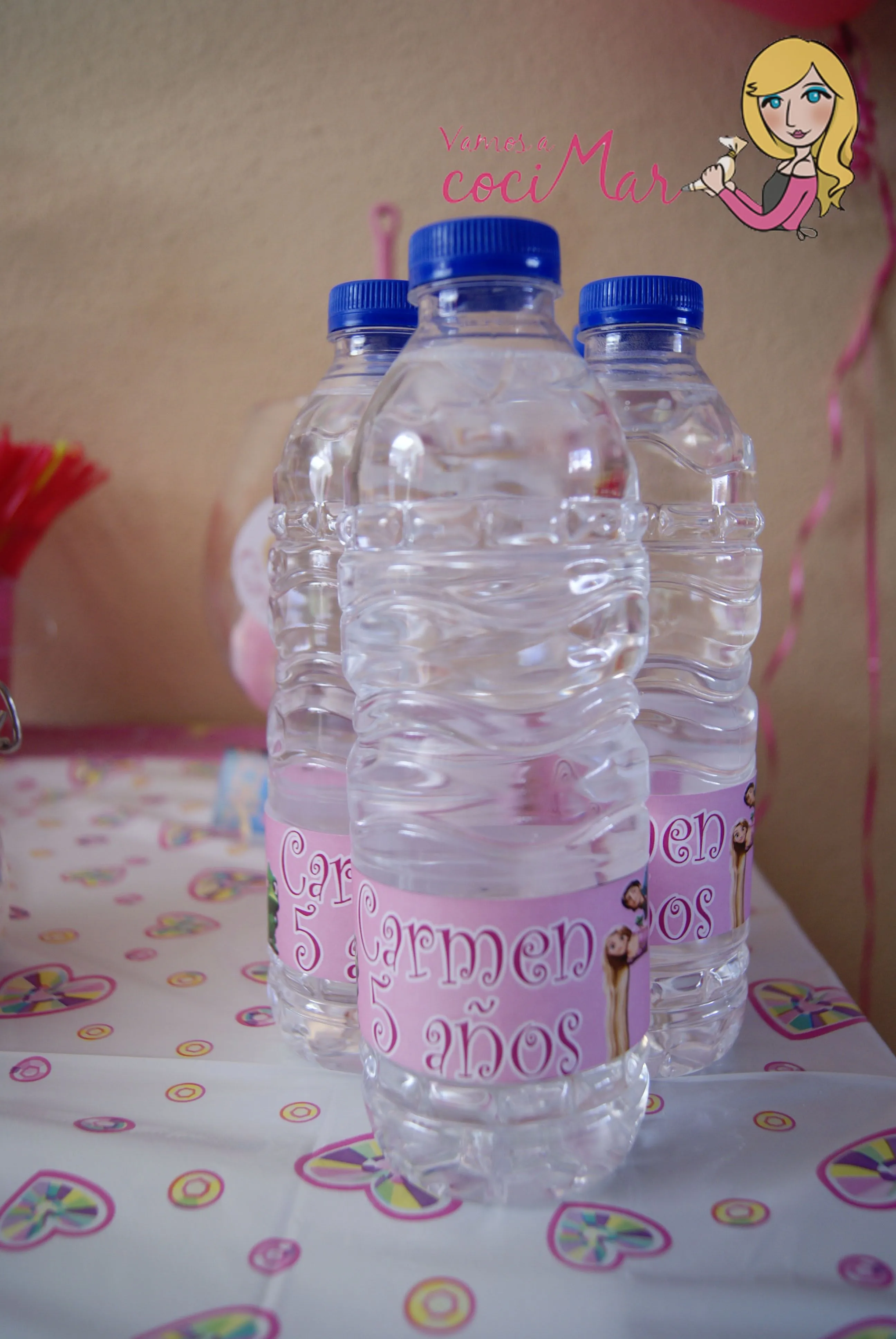 Cumpleaños rapunzel - Imagui