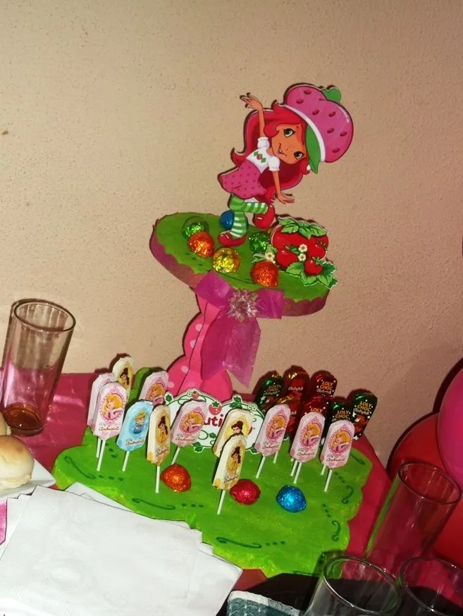 Eventos para tu Bebé: Chupeteras, Centros de Mesa Frutillita