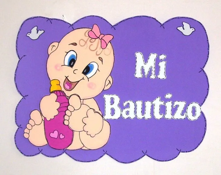 Eventos para tu Bebé: Letrero en Goma Eva Bautizo y Ben10