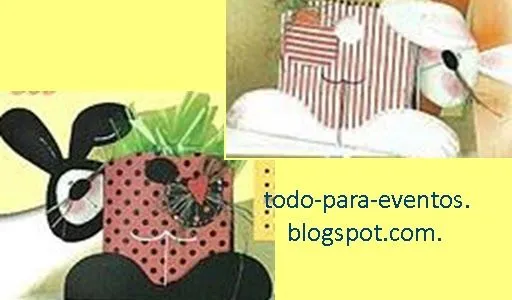 Todo Para Eventos: CAJAS Y BOLSAS DECORADAS.