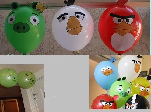 Todo Para Eventos: DECORACIÓN DE FIESTA ANGRY BIRDS