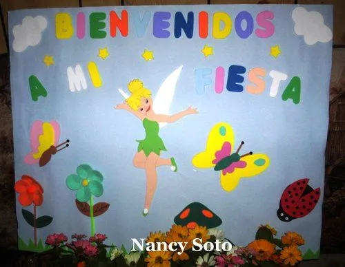 Todo Para Eventos: DECORACIONES DE CAMPANITA. Todo Para Eventos: DECORACIONES DE CAMPANITA.