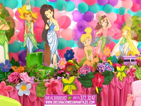 Fiesta tematica de tinkerbell - Imagui