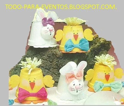 Todo Para Eventos: DULCEROS DE RECICLADO PARA PASCUA. Todo Para Eventos: DULCEROS DE RECICLADO PARA PASCUA.