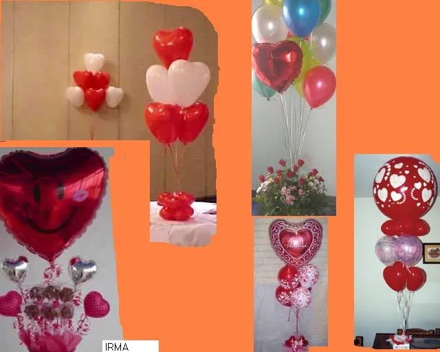 Todo Para Eventos: CORAZONES DE GLOBOS.