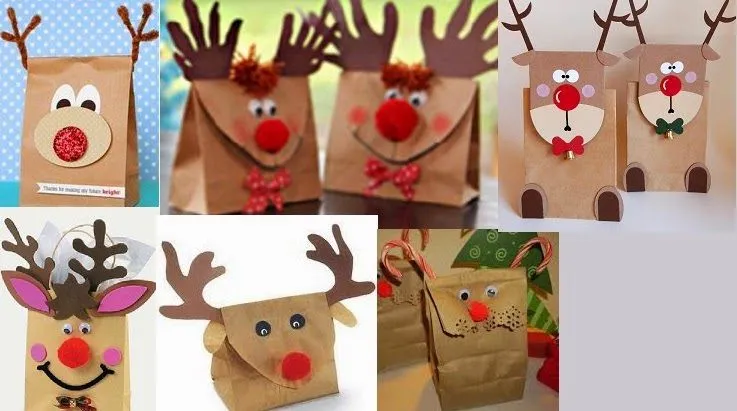 Todo Para Eventos: ENVOLTURA DE REGALOS EN FORMA DE RENO. Todo Para Eventos: ENVOLTURA DE REGALOS EN FORMA DE RENO.