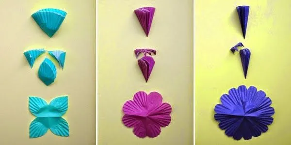 Todo Para Eventos: FLORES CON CAPACILLOS.