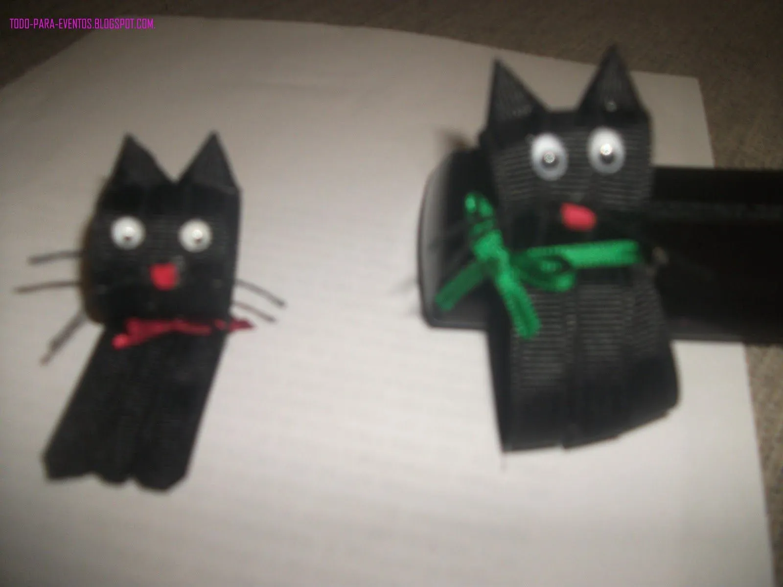 Todo Para Eventos: GATOS NEGROS CON LISTÓN. Todo Para Eventos: GATOS NEGROS CON LISTÓN.