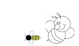 Abejas y panal en goma eva - Imagui