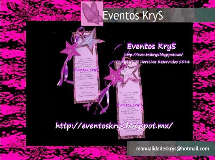 Eventos KryS: InViTaCioNeS y ReCueRDoS PaRa XV AñOS!!!