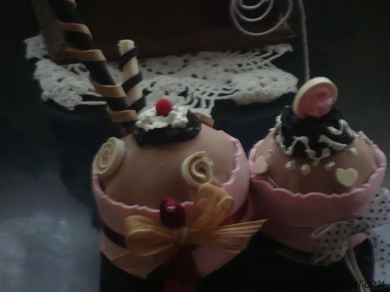 Todo Para Eventos: PASTELITOS INDIVIDUALES EN FOMI.
