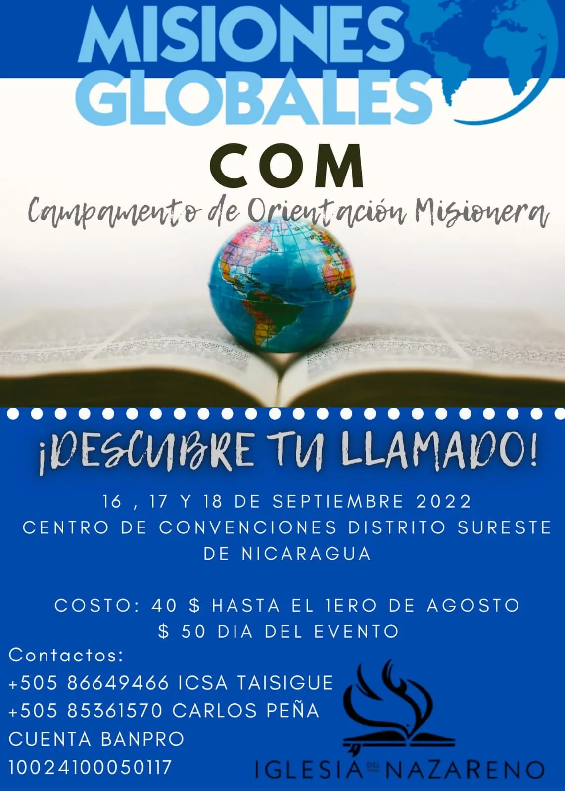 Próximos Eventos Regionales – Transforma el Mundo Próximos Eventos Regionales – Transforma el Mundo