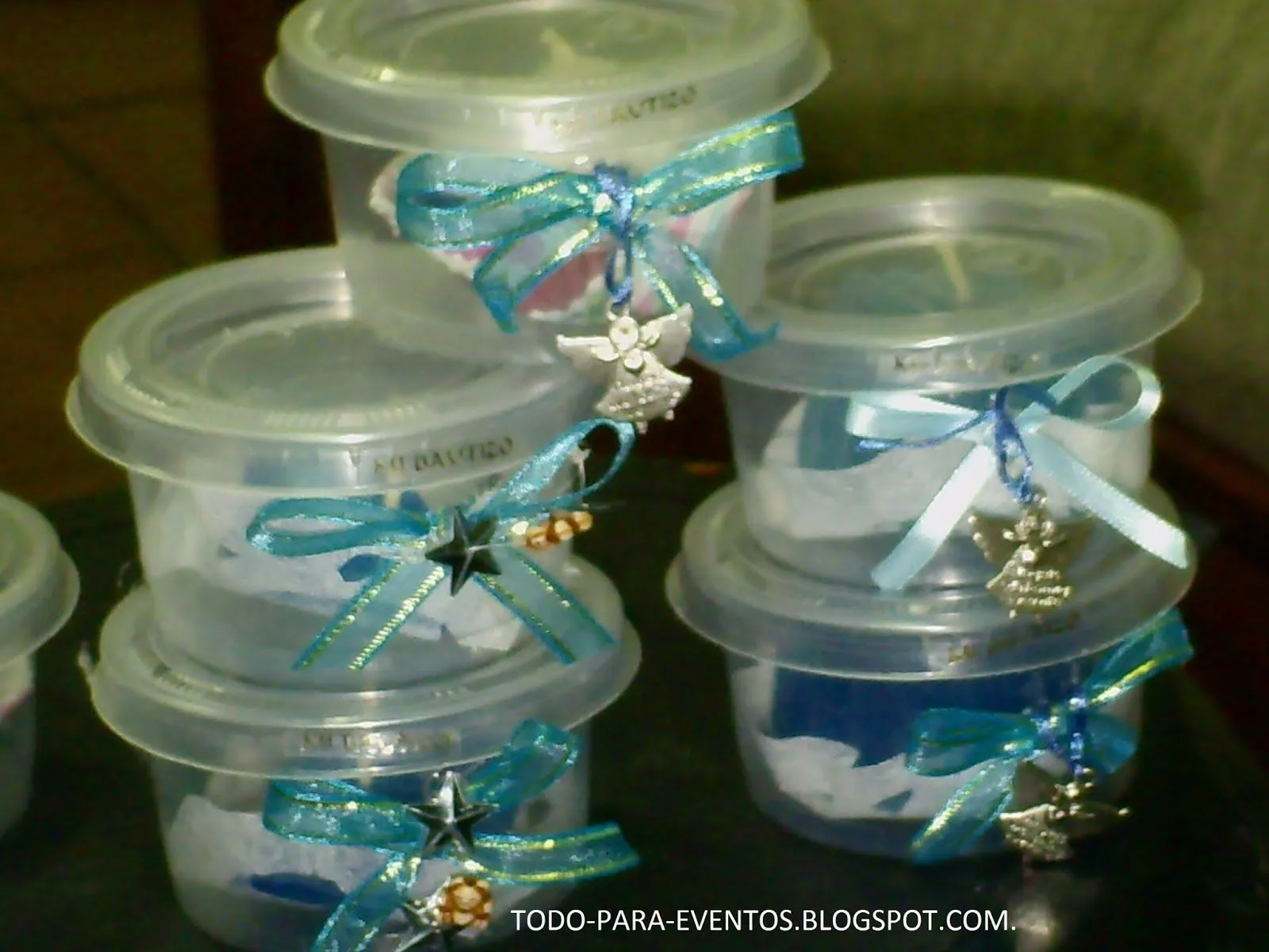 Recuerdos de bautizo reciclados - Imagui