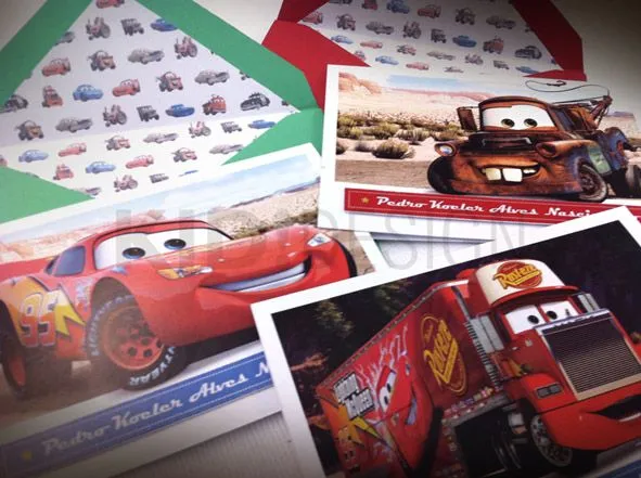 Everyday Card :: Carros | KID!DESIGN