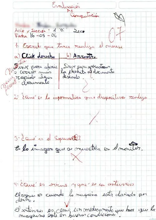 Examen de computación de colegio por Jordan