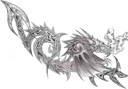 Gratis Tatuajes De Dragones Estrellas Disenos Tattoo Gratis Tatuajes De Dragones Estrellas Disenos Tattoo