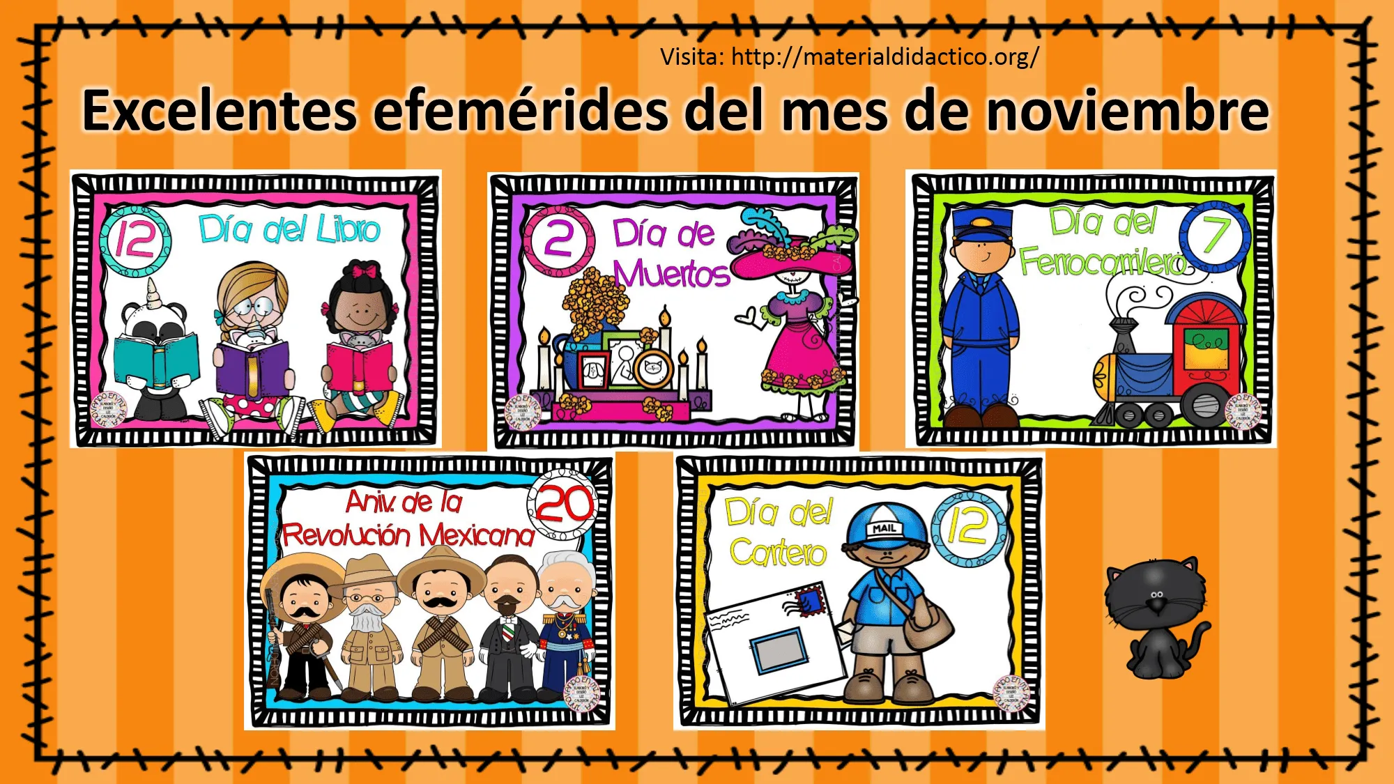 Excelentes efemérides del mes de noviembre | Material Didáctico y Planeaciones Excelentes efemérides del mes de noviembre | Material Didáctico y Planeaciones