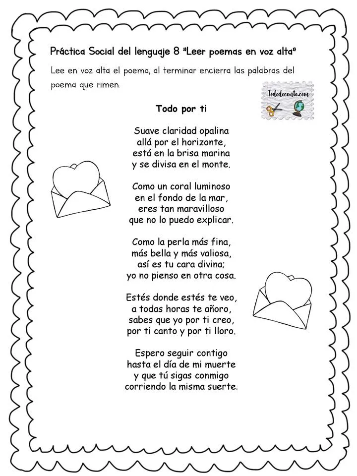 Excelentes ejercicios para el tema Leer poemas en voz alta del bloque 3 - Cuarto grado | Material Didáctico y Planeaciones Excelentes ejercicios para el tema Leer poemas en voz alta del bloque 3 - Cuarto grado | Material Didáctico y Planeaciones