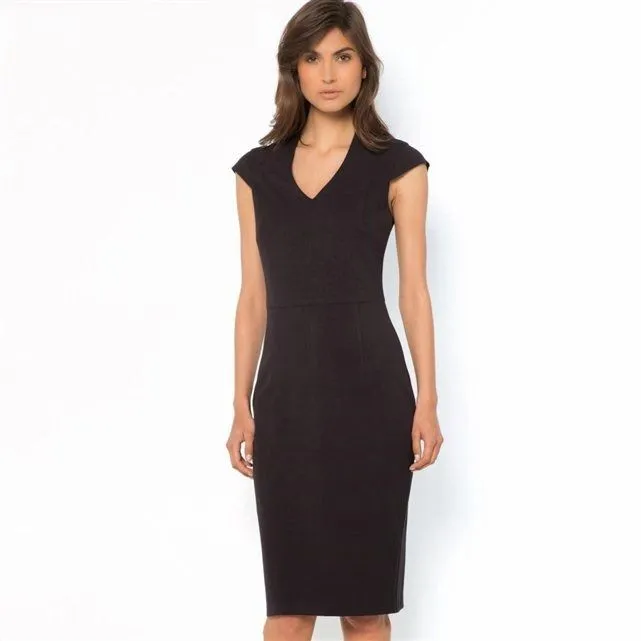 Excelentes vestidos para la oficina | Vestidos formales de oficina ...