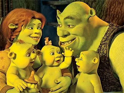 Exclusive: Shrek's Babies Revealed! - FAMILY PORTRAIT - Shrek the ...