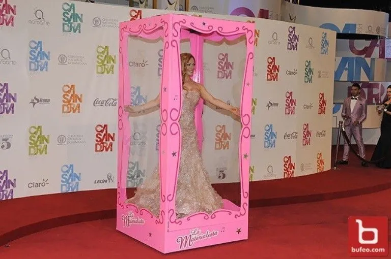 Lo que se exhibió en la Alfombra Roja de Premios Casandra 2012 |
