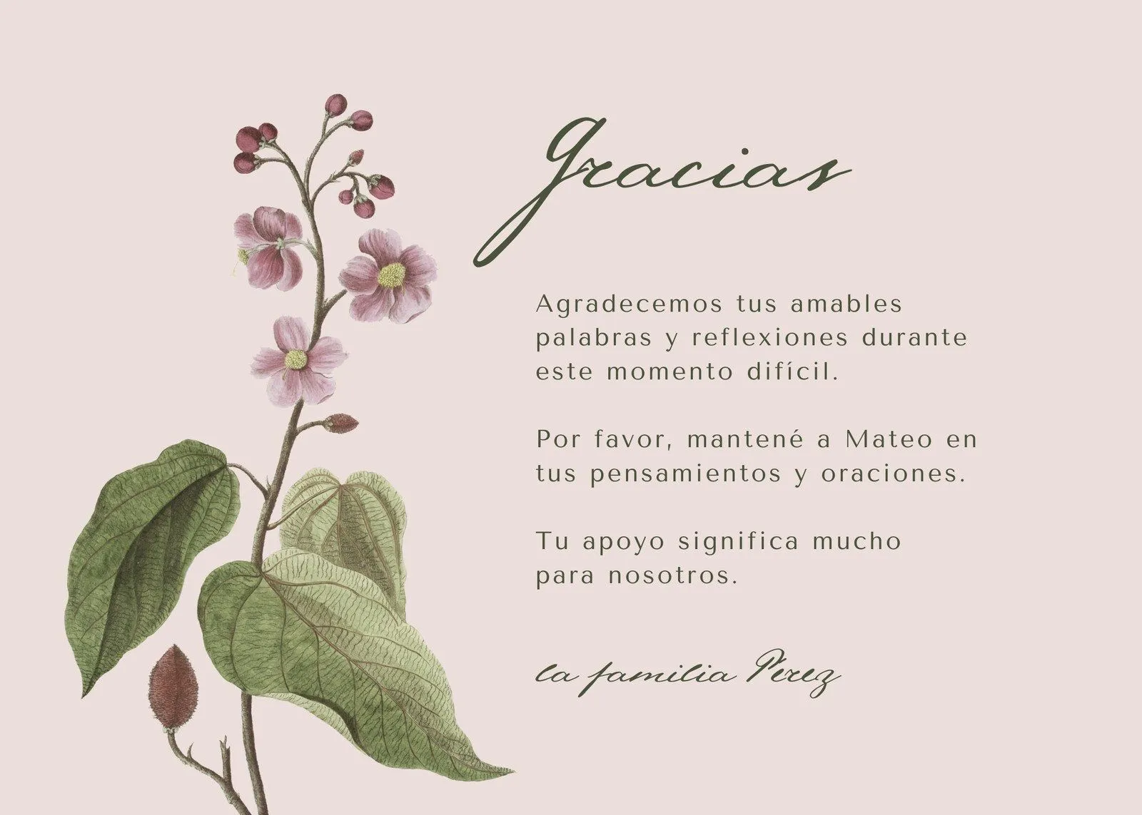 Explorá nuestras plantillas de tarjetas de condolencias gratuitas | Canva