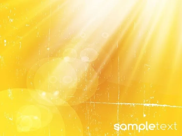 Explosión de luz sobre fondo amarillo | Descargar Vectores gratis