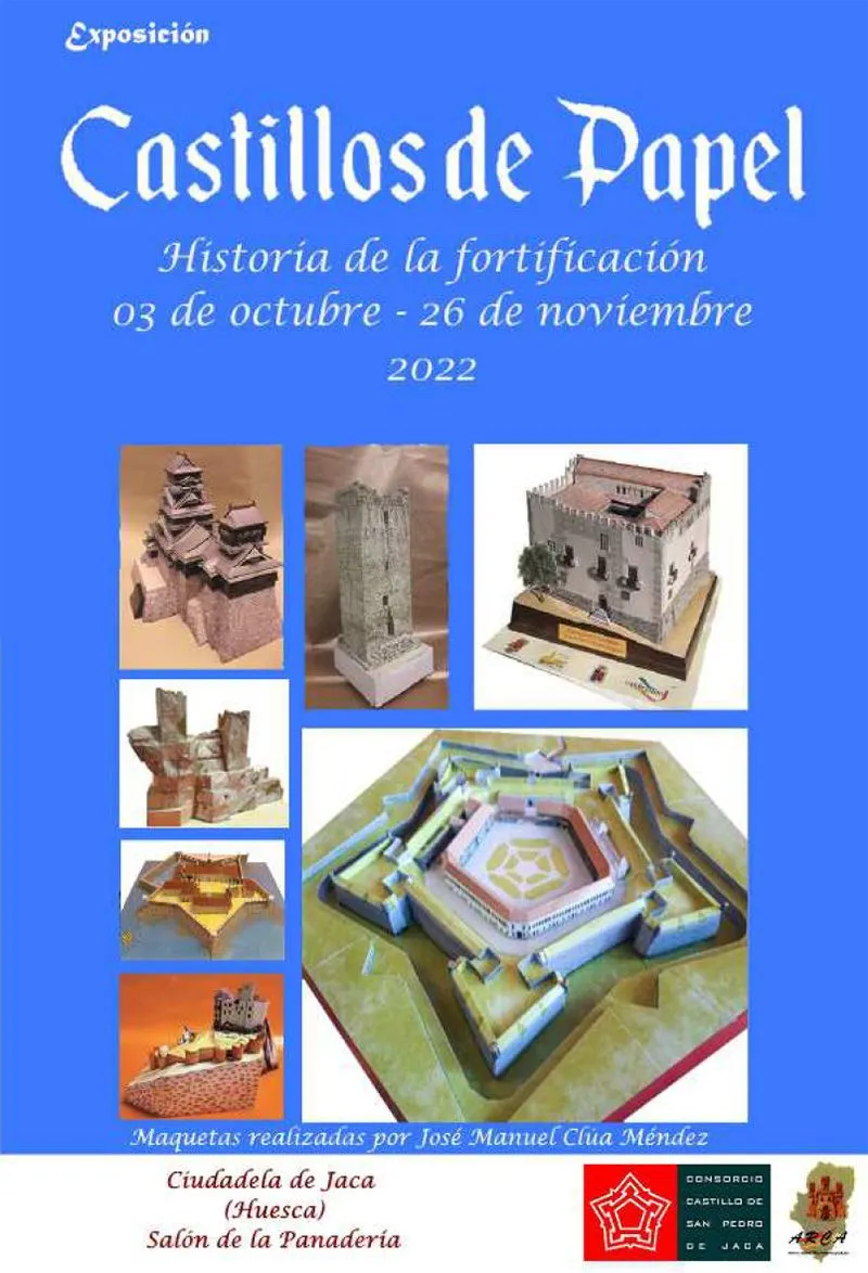 Exposición «Castillos de papel» - Ciudadela de Jaca