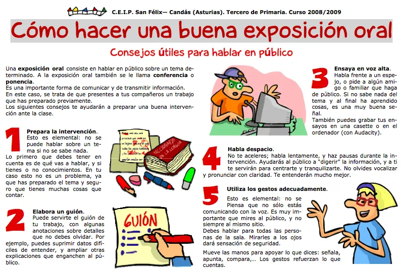 Cómo hacer una buena exposición oral | Aula Mágica Cómo hacer una buena exposición oral | Aula Mágica