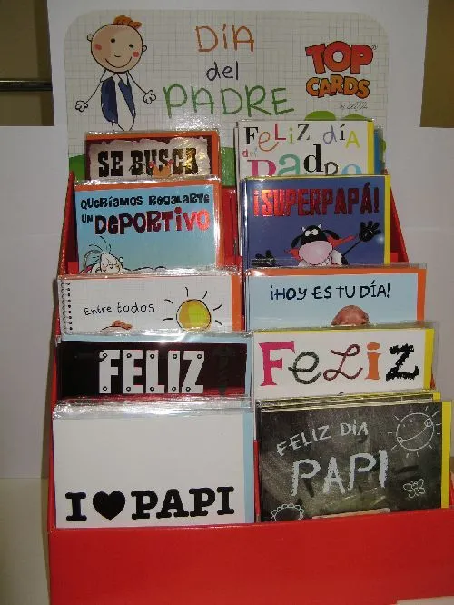 expositor dia del padre precio 2 20 un expositor tarjetas expositor dia del padre precio 2 20 un expositor tarjetas
