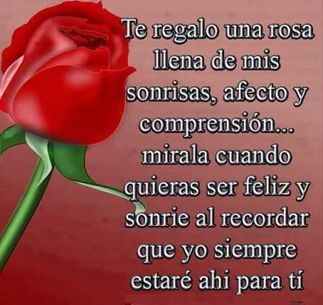 Expresiones De Amor Y Amistad: REGLA ROSAS A TUS AMISTADES
