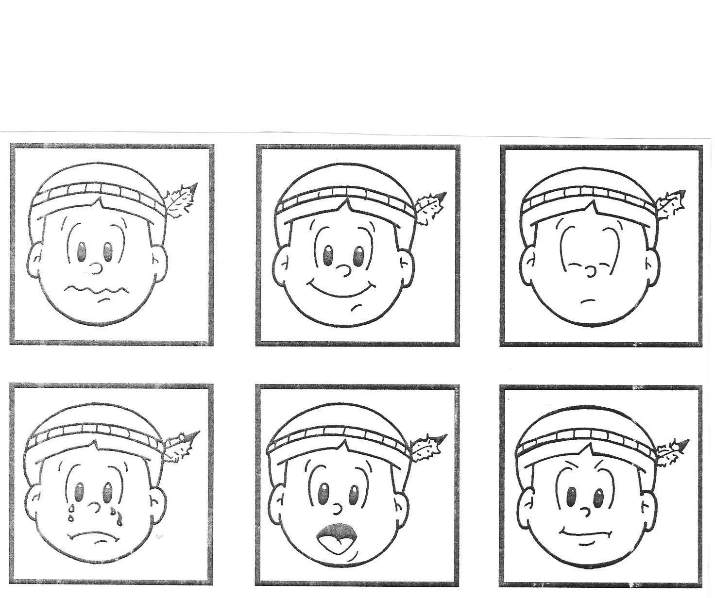 Dibujos para colorear expresiones de la cara - Imagui Dibujos para colorear expresiones de la cara - Imagui