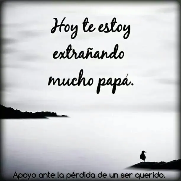 Te extraño. | Te extraño papa | Pinterest