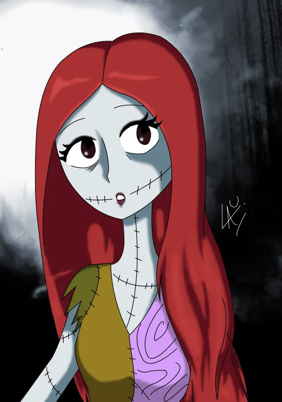 El extraño mundo de jack y sally dibujos - Imagui