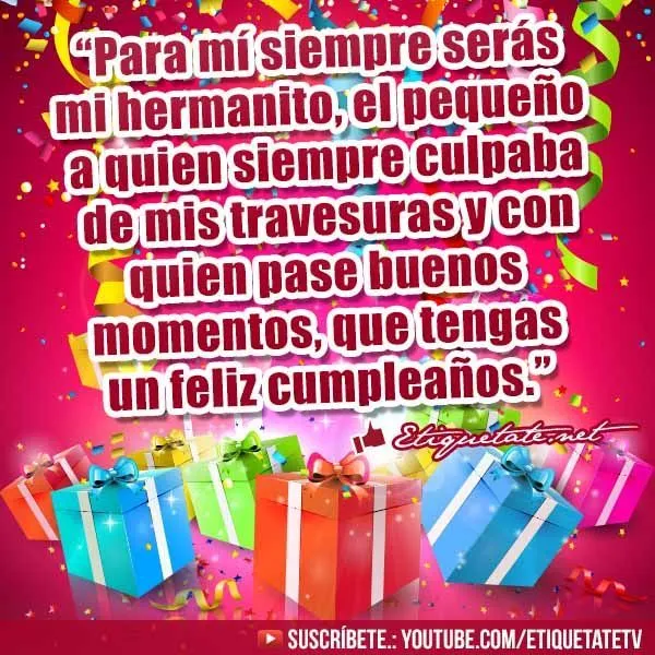 Extraordinarias Deseos de Cumpleaños para mi hermano VER EN ... Extraordinarias Deseos de Cumpleaños para mi hermano VER EN ...