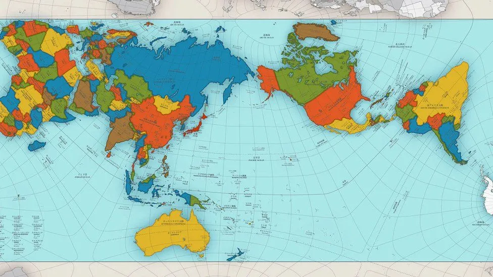 El extraordinario mapa que muestra al mundo como es realmente - BBC News Mundo El extraordinario mapa que muestra al mundo como es realmente - BBC News Mundo