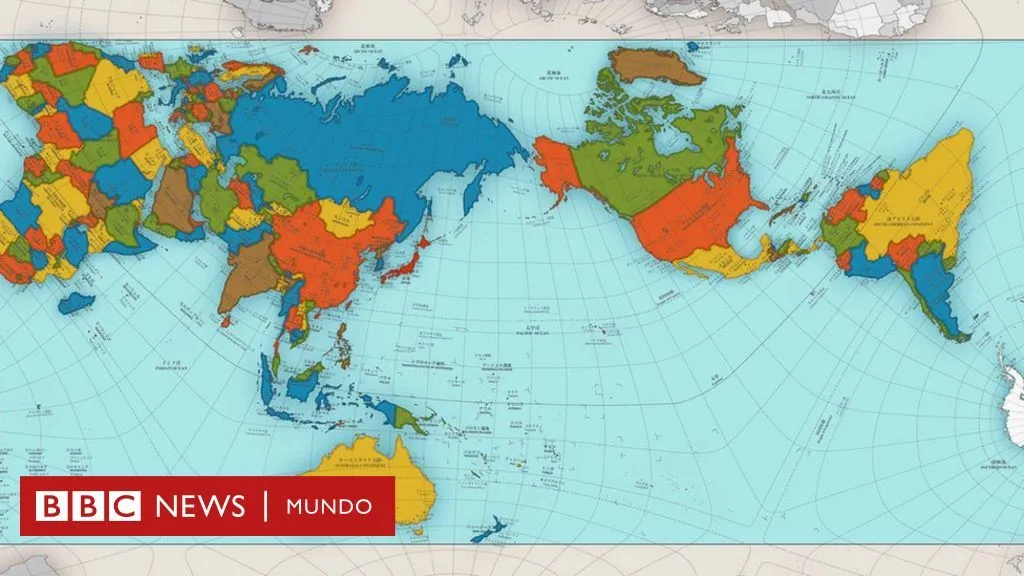 El extraordinario mapa que muestra al mundo como es realmente - BBC News  Mundo