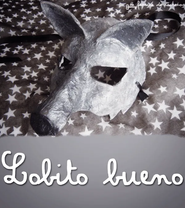 La fábrica de secretos: DIY: Máscara de lobito La fábrica de secretos: DIY: Máscara de lobito